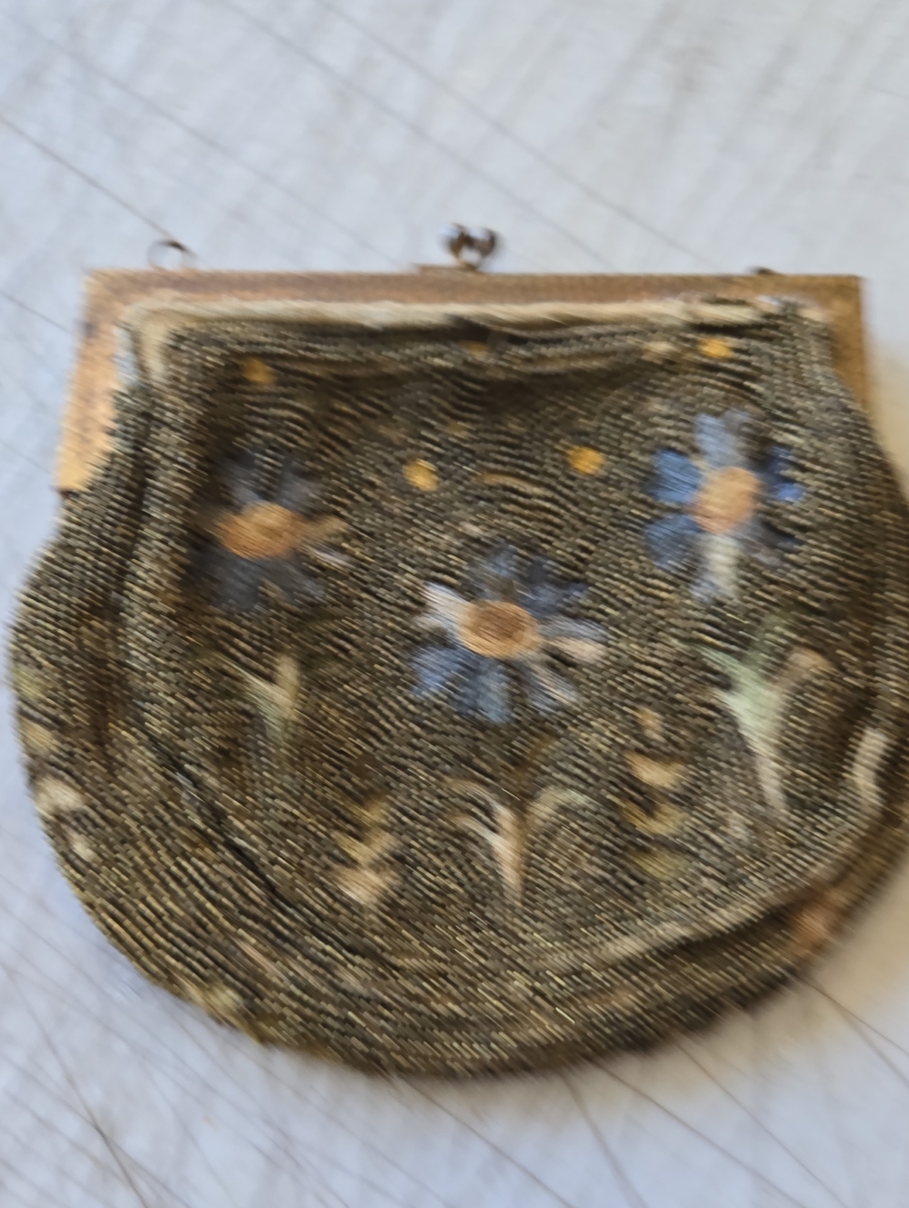 Vintage Beaded Coin Purse